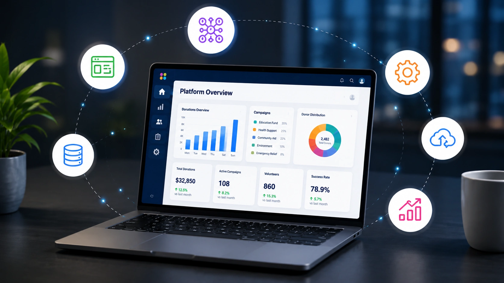 Enterprise Business Applications hero artwork