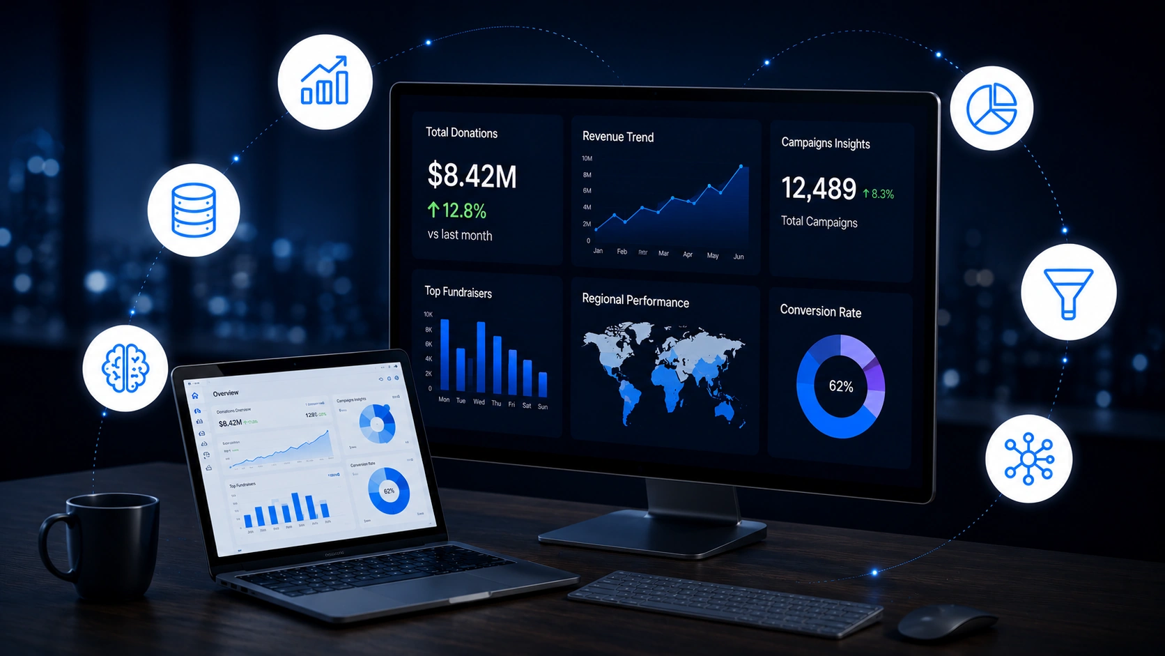 Data, Analytics & Business Intelligence hero artwork